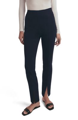 Favorite Daughter The Suits You Split Hem Leggings in Night Sky