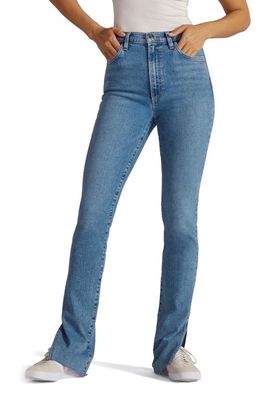 Favorite Daughter The Valentina High Waist Split Leg Jeans in Laurel