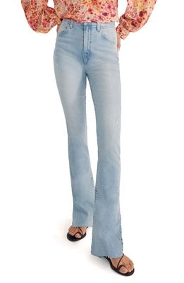 Favorite Daughter The Valentina Tower Super Flare Jeans in Aster