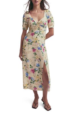 Favorite Daughter The Vineyard Floral Midi Dress in Whispering Flora