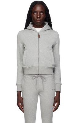 Fax Copy Express SSENSE Exclusive Gray Hoodie