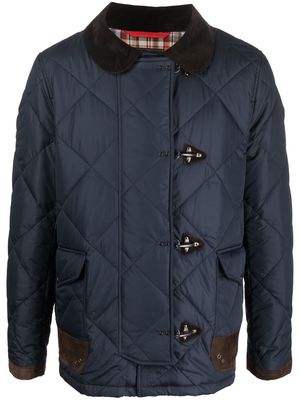 Fay 4 Ganci quilted jacket - Blue