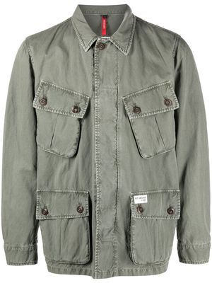 Fay cargo-pocket jacket - Green