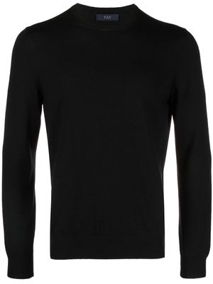 Fay crew-neck sweatshirt - Black