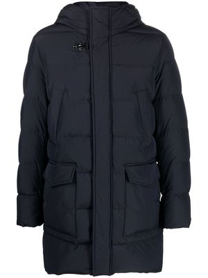 Fay feather-down puffer-coat - Blue
