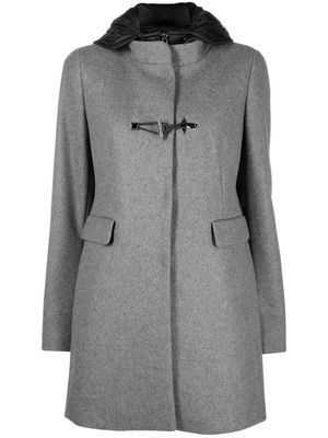 FAY hooded duffle coat - Grey