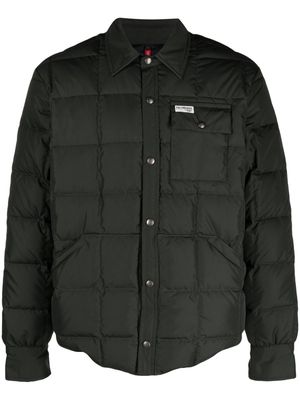 Fay Jac quilted padded shirt jacket - Green