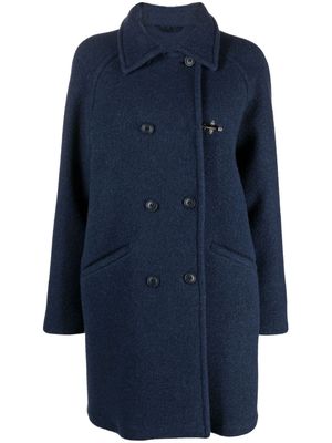 Fay Jacqueline double-breasted wool coat - Blue