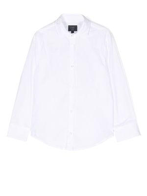 Fay Kids button-down shirt - White