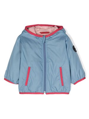 Fay Kids hooded windbreaker jacket - Blue