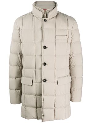 Fay layered padded coat - Neutrals