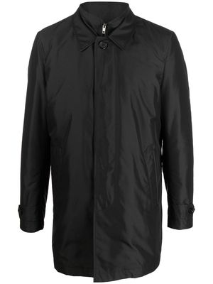Fay lightweight layered coat - Black
