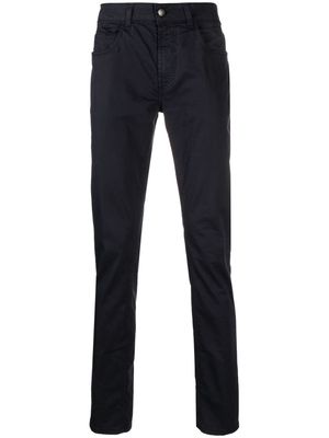 Fay low-rise skinny trousers - Blue