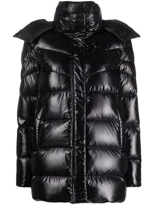 Fay padded down hooded jacket - Black