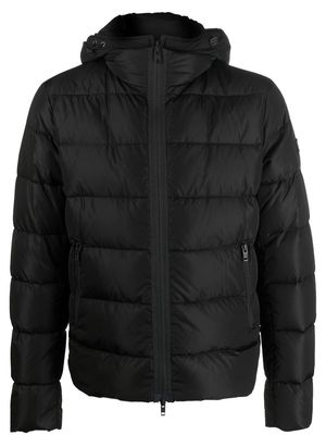 Fay padded hooded jacket - Black
