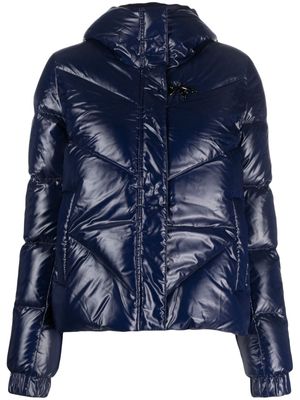 Fay padded hooded jacket - Blue
