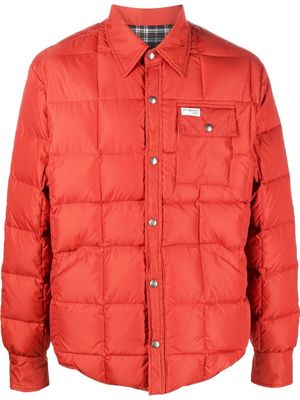 Fay padded shirt jacket - Red