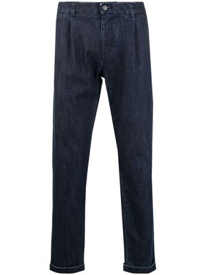 Fay Pince Fondo 17.5 mid-rise jeans - Blue