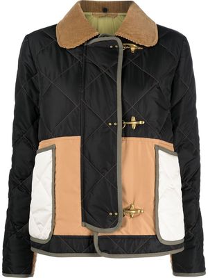 Fay quilted 3-Ganci jacket - Black