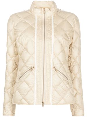 Fay quilted down jacket - Neutrals
