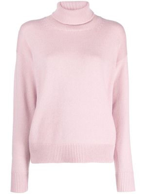 Fay roll-neck cashmere jumper - Pink