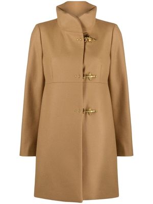 Fay Romantic single-breasted duffle coat - Brown