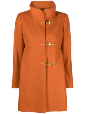 Fay Romantic single-breasted duffle coat - Orange