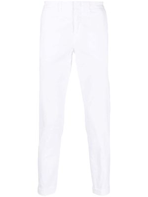 Fay straight-leg trousers - White