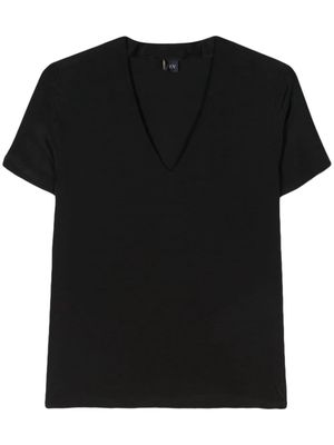 Fay V-neck blouse - Black
