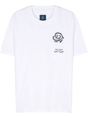 Fay x Pietro Tarzini logo-print T-shirt - White