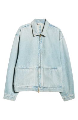 Fear of God Collection 8 Denim Chore Jacket in 437 - Light Indigo