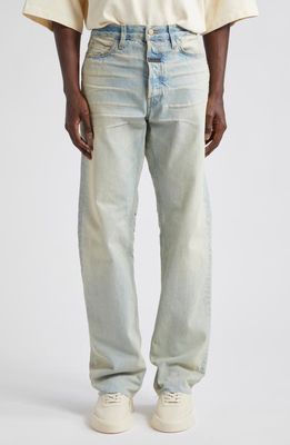 Fear of God Collection 8 Straight Leg Jeans in Light Indigo