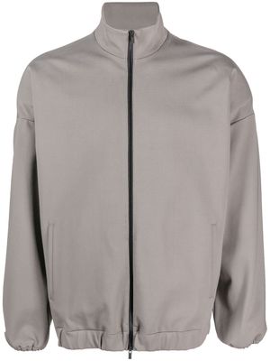 Fear Of God embossed-logo bomber jacket - Grey