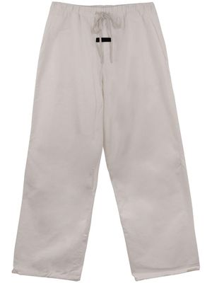 FEAR OF GOD ESSENTIALS cotton-blend drawstring trousers - Grey