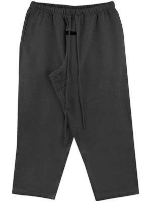 FEAR OF GOD ESSENTIALS drawstring cropped track pants - Black