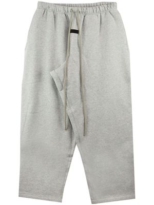 FEAR OF GOD ESSENTIALS drawstring cropped track pants - Grey