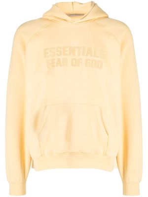 FEAR OF GOD ESSENTIALS Essentials logo-print hoodie - Yellow