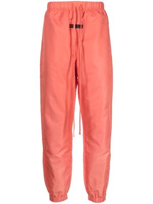FEAR OF GOD ESSENTIALS logo-patch drawstring track pants - Pink
