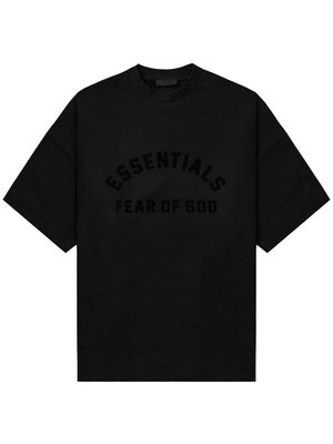 FEAR OF GOD ESSENTIALS logo-print cotton T-shirt - Black