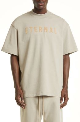 Fear of God Eternal Cotton Graphic T-Shirt in Dusty Beige