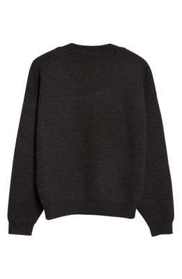 Fear of God Eternal Merino Wool Sweater in Black Heather