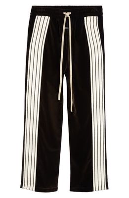 Fear of God Forum Side Stripe Velvet Pants in 201 - Mocha