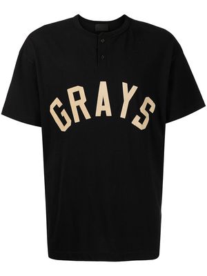 Fear Of God Grays Henley T-shirt - Black