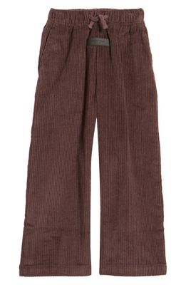 Fear of God Kids' Relaxed Cotton Corduroy Trousers in Plum