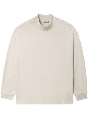 Fear Of God logo-patch cotton sweatshirt - Neutrals