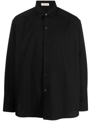 Fear Of God long-sleeve wool-blend shirt - Black