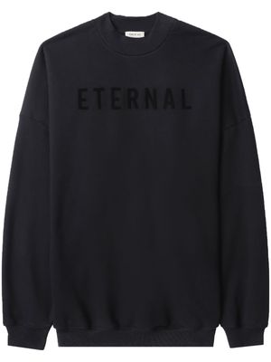 Fear Of God long-sleeved cotton sweatshirt - Black