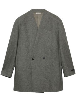 Fear Of God mélange double-breasted blazer - Grey