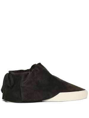Fear Of God Moc Low suede loafers - Black