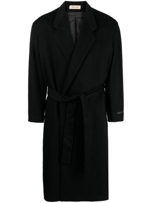 Fear Of God oversized double-breasted wool coat - Black